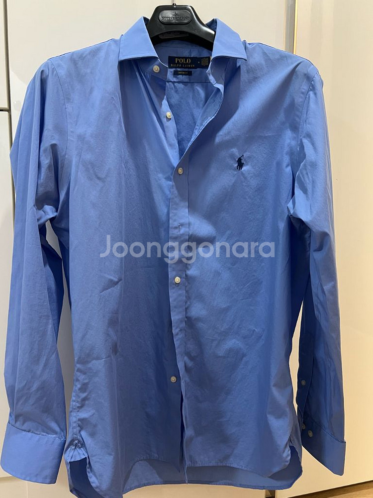 25ss 폴로랄프로렌 블루셔츠 커스텀핏xl (새상품급)--0