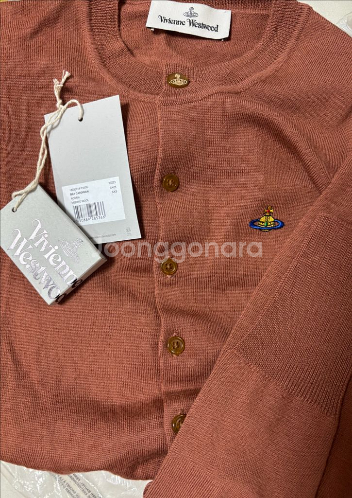 비비안웨스트우드 베아 가디건 아콘 xxs--2