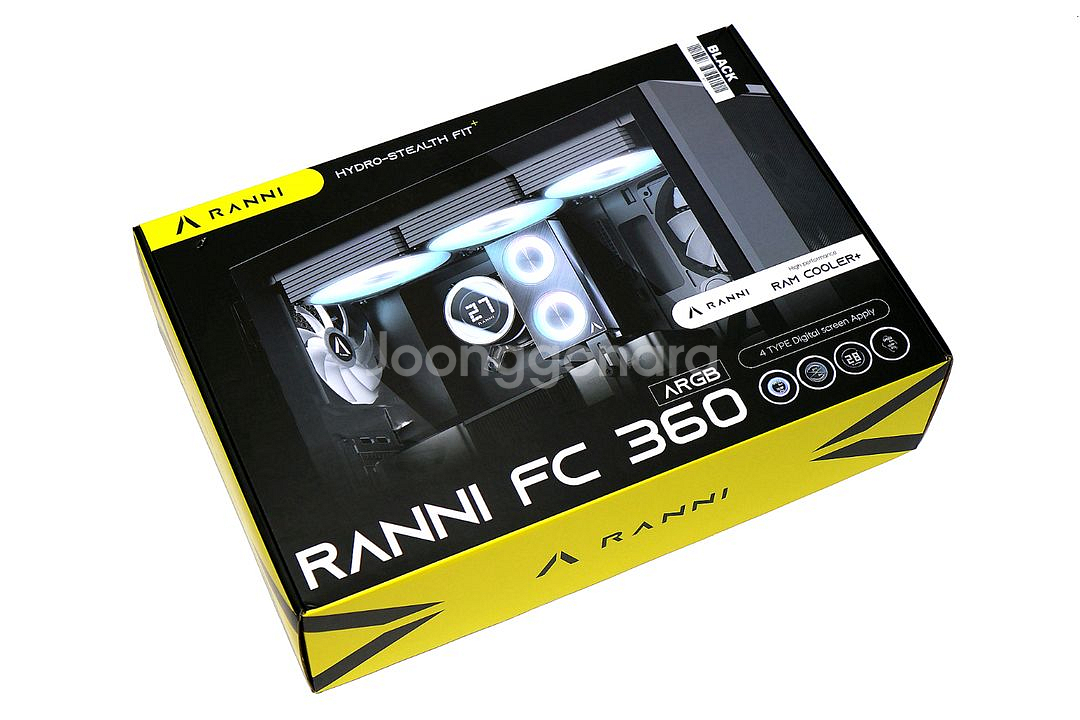 3RSYS 라니 FC 360 ARGB CPU쿨러--0