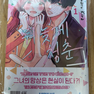 만화책)뒤늦게 청춘 초판미개봉+애니메이트특전