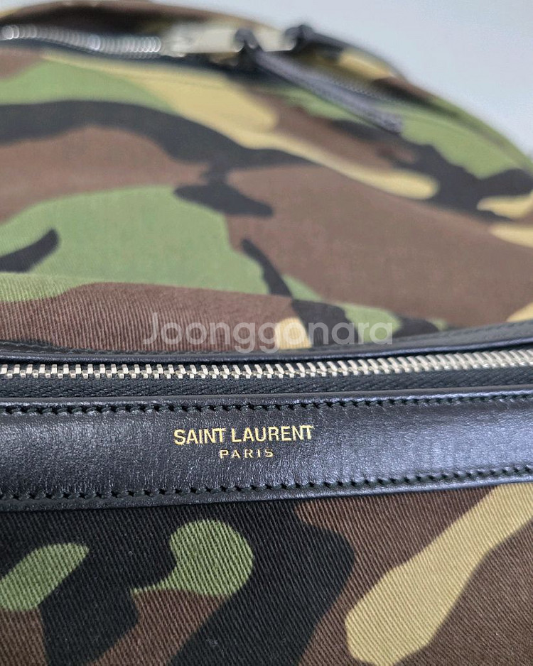 생로랑 밀리터리 백팩--1