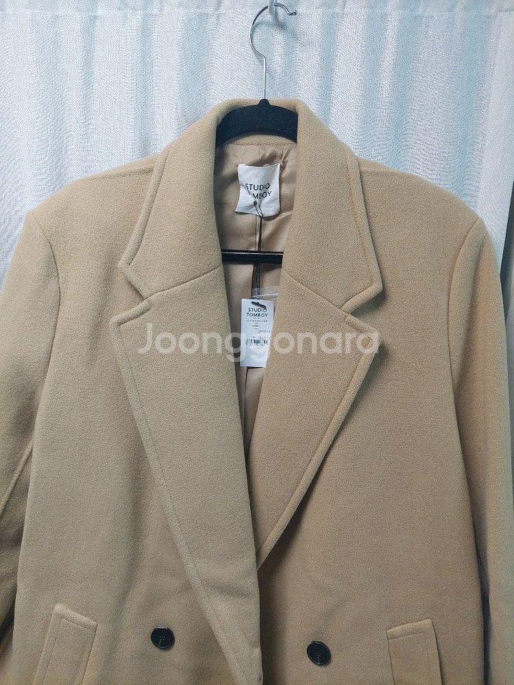 미사용 스튜디오톰보이 울 코트--0