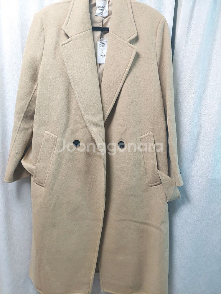 미사용 스튜디오톰보이 울 코트--1