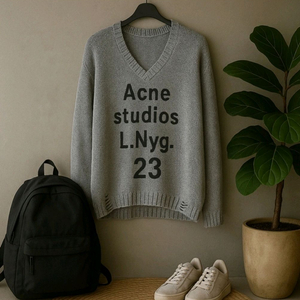 반짝이 빈티지 니트