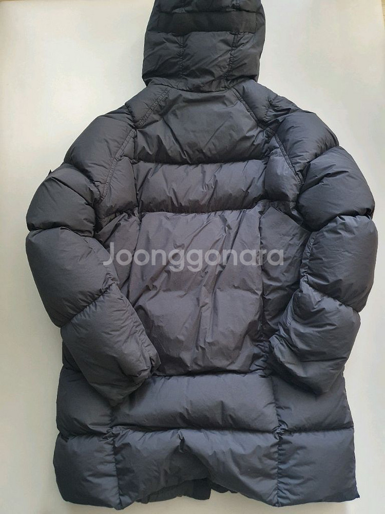 스톤아일랜드 크링클랩스 롱패딩 블랙 백화점--1
