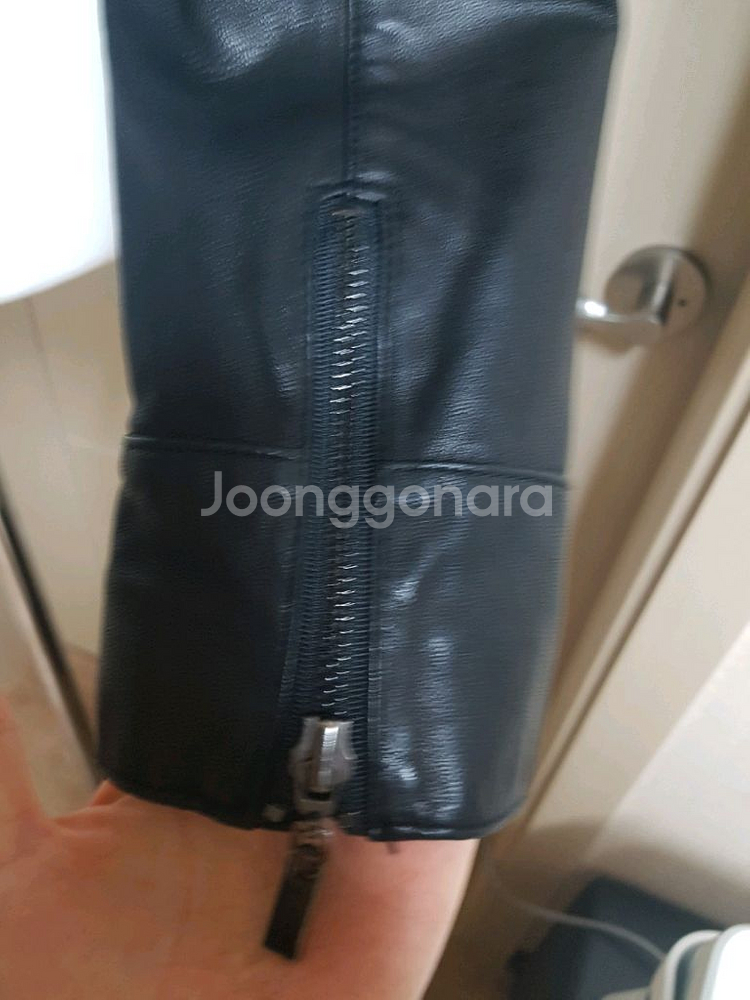 핏이 예술인 양가 죽 자켓--7