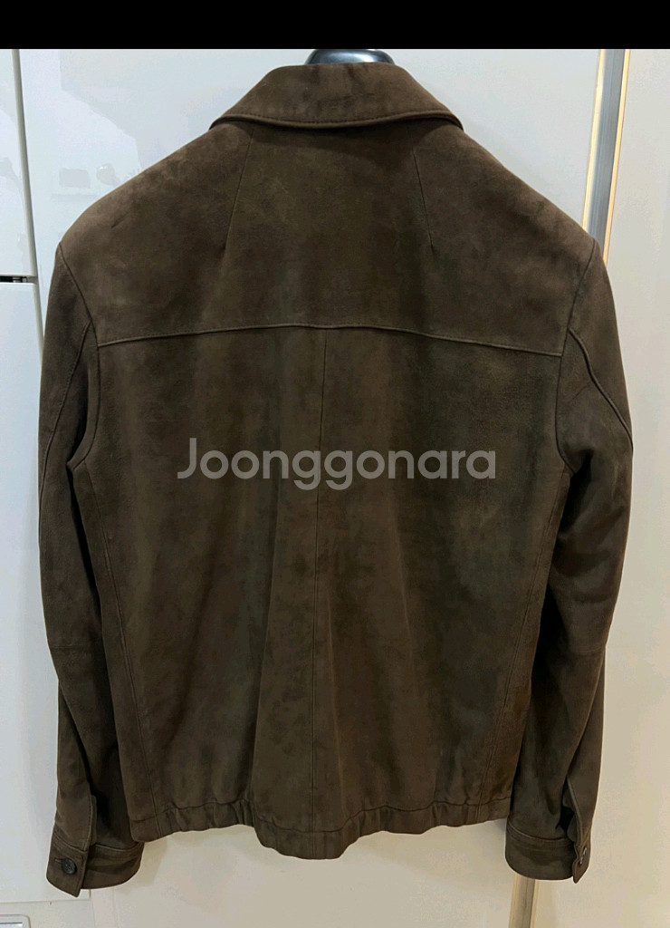 띠어리 가죽스웨이드자켓 (새상품)--1