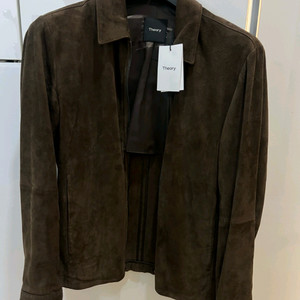 띠어리 가죽스웨이드자켓 (새상품)