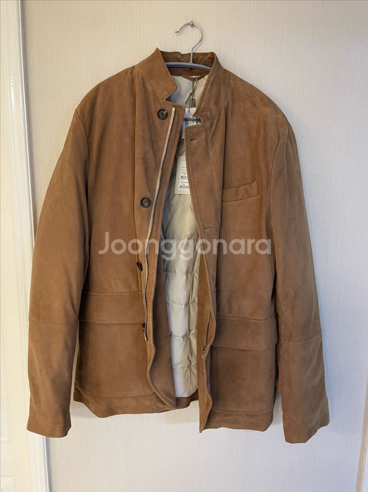 eleventy 일레븐티 스웨이드 패딩자켓 (48사이즈--0