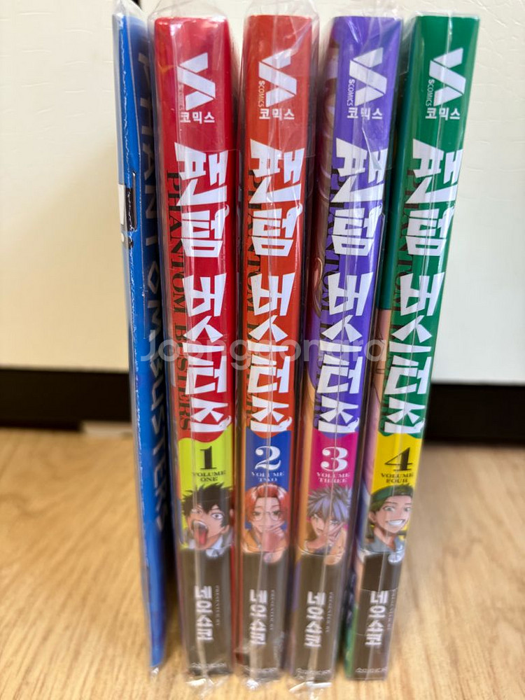 만화책 )팬텀버스터즈 초판미개봉+애니메이트--0