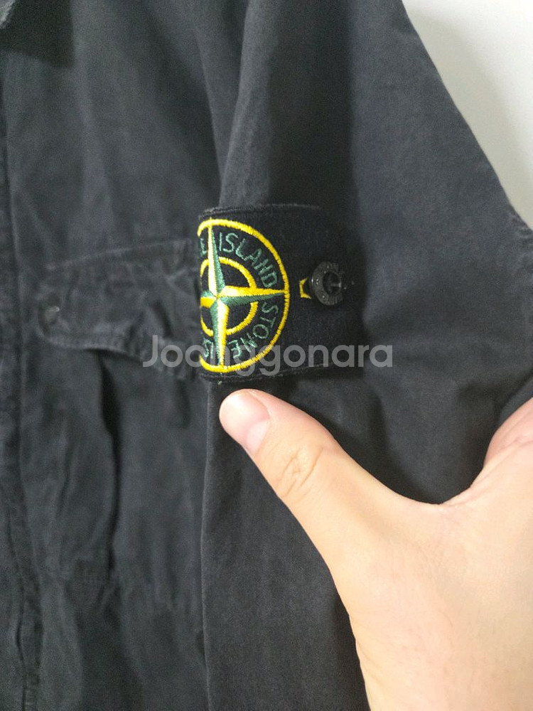 24ss 스톤아일랜드 가먼트다이드 오버셔츠 XL--2