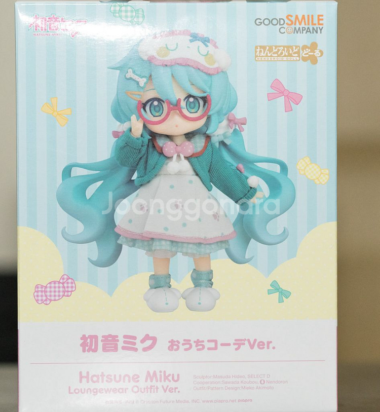 하츠네미쿠 라운지 웨어 아웃핏 넨도로이드돌 팝니다--0