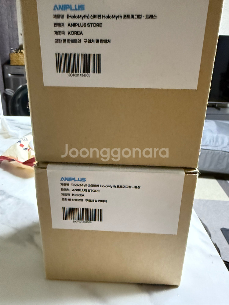 홀로라이브 애니플러스 콜라보 카페 굿즈--0
