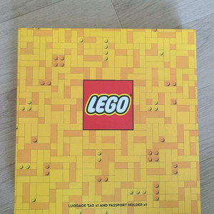 레고 러기지 택(화물 태그)+여권케이스 팝니다.