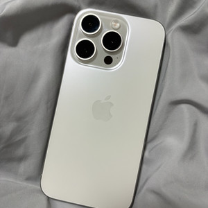 아이폰 15 프로 pro 화이트 128GB 배터리 86