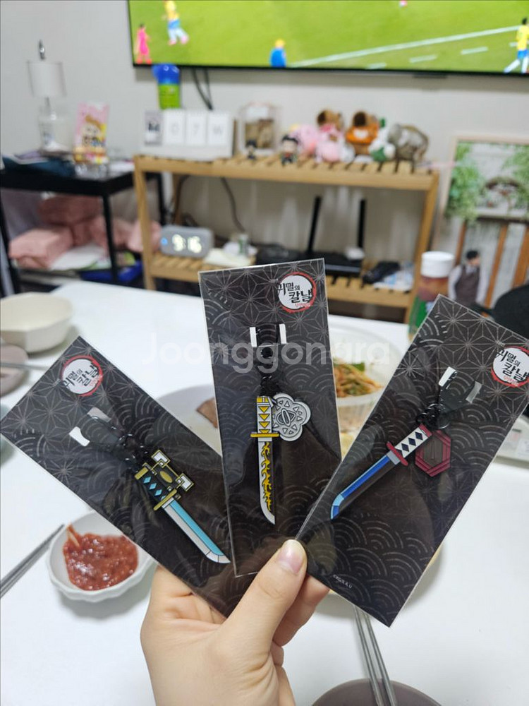 귀멸의칼날 일륜도키링 젠이츠 새상품--0