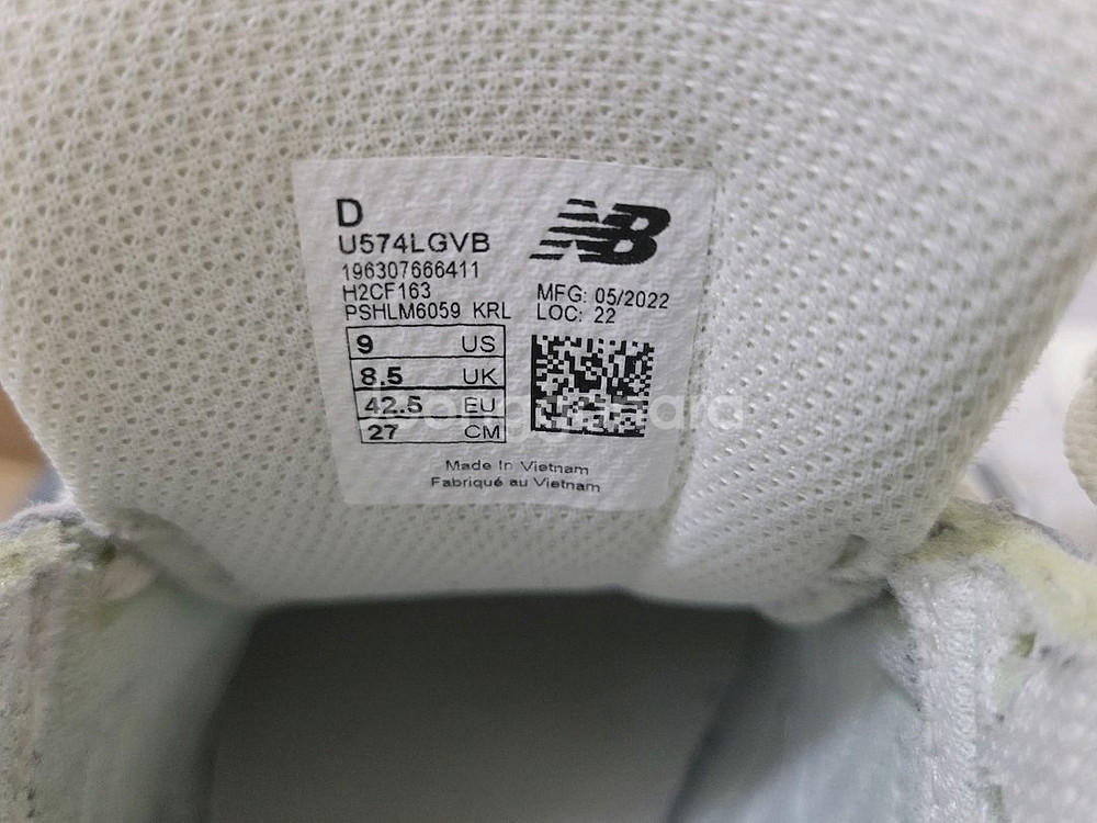 뉴발란스 운동화 574 그레이 270mm--4