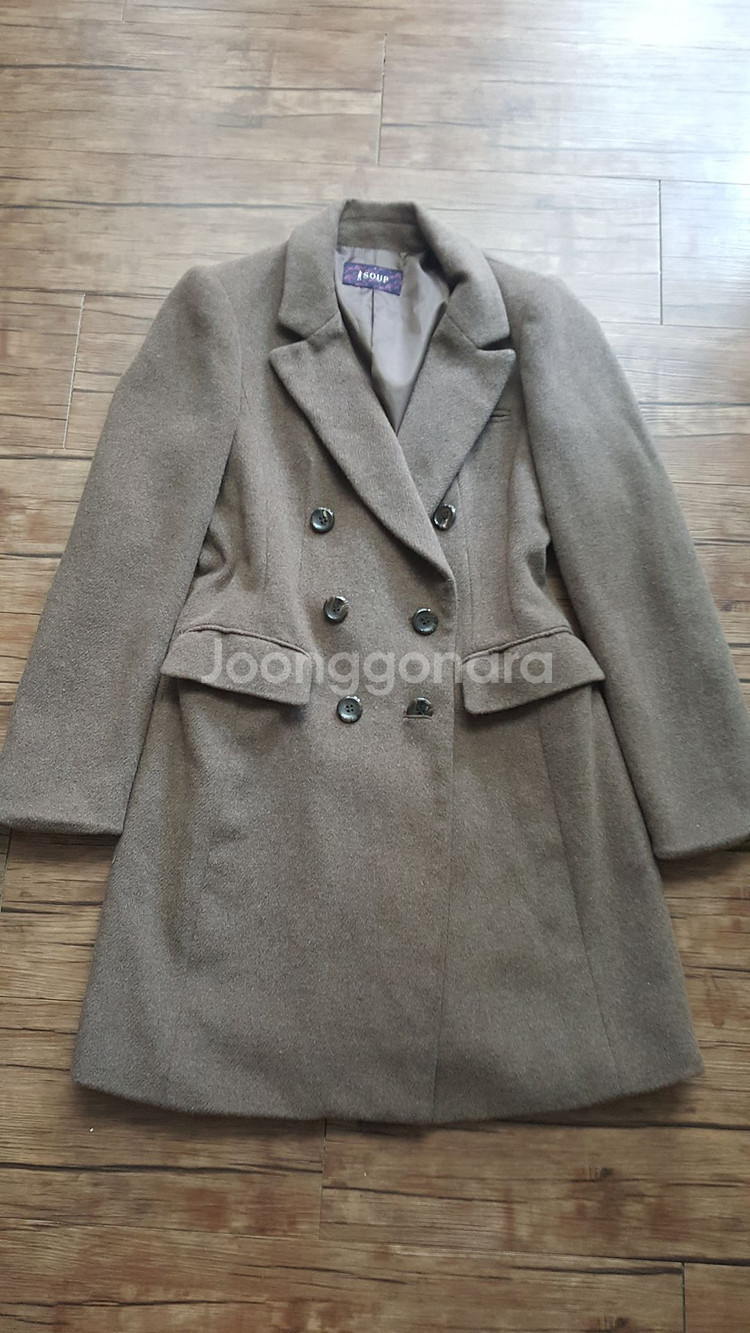 사이즈55 66 반코트 모직 알파카 숲 캐리스노트--0