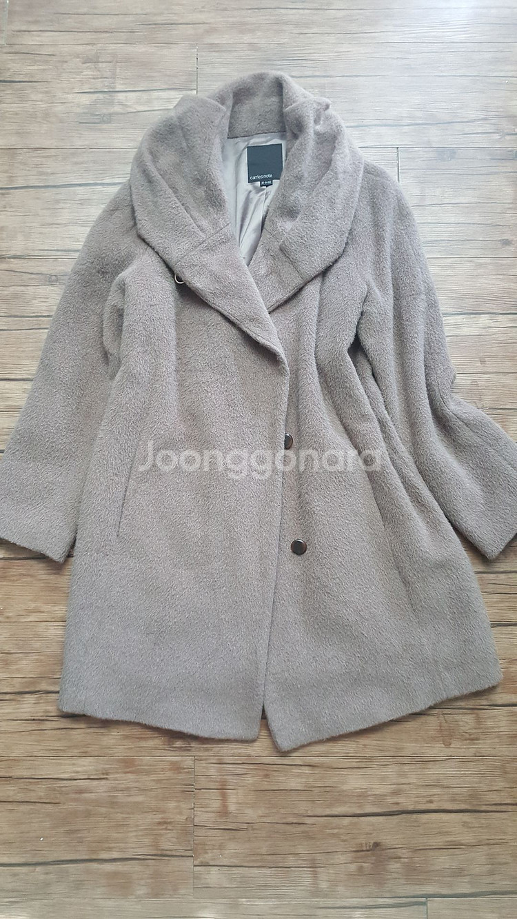 사이즈55 66 반코트 모직 알파카 숲 캐리스노트--4