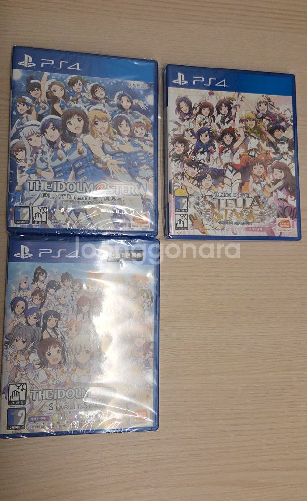 ps4용 아이돌마스터 게임 일괄 판매합니다.--0