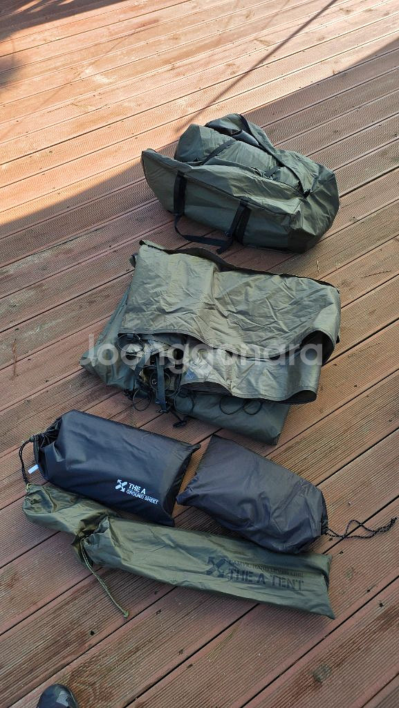 캠빌 A텐트(24년형) + 이든 러그(카모플라쥬) 세트--2