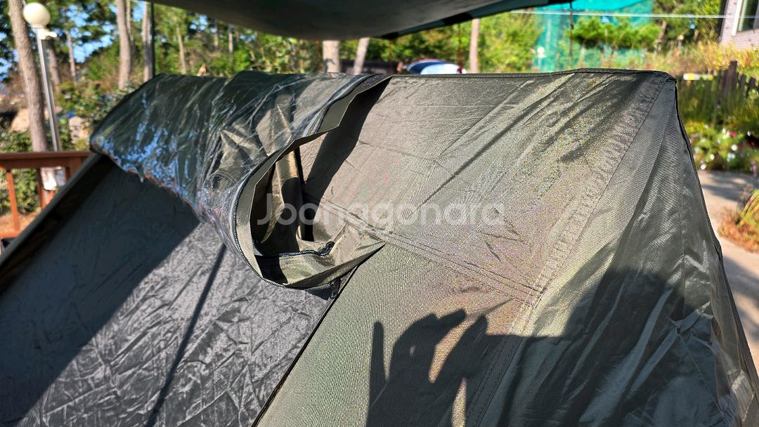 캠빌 A텐트(24년형) + 이든 러그(카모플라쥬) 세트--4