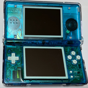 닌텐도 ds lite 블루 하우징교체+tt칩+정품충전기
