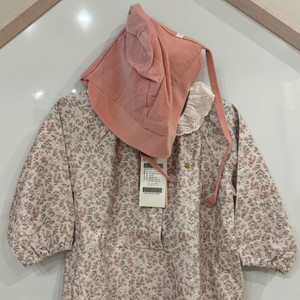 밍크뮤 보넷 바디수트 새상품