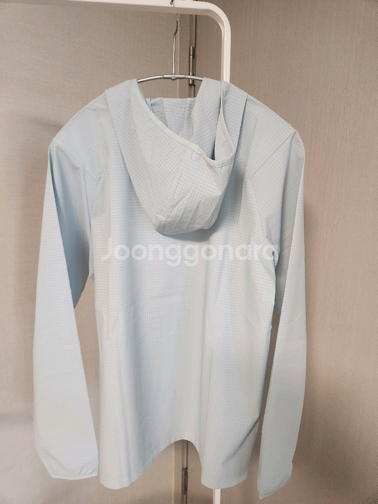 코오롱 도트 후드 경량티셔츠 여름티셔츠 90 새상품--1
