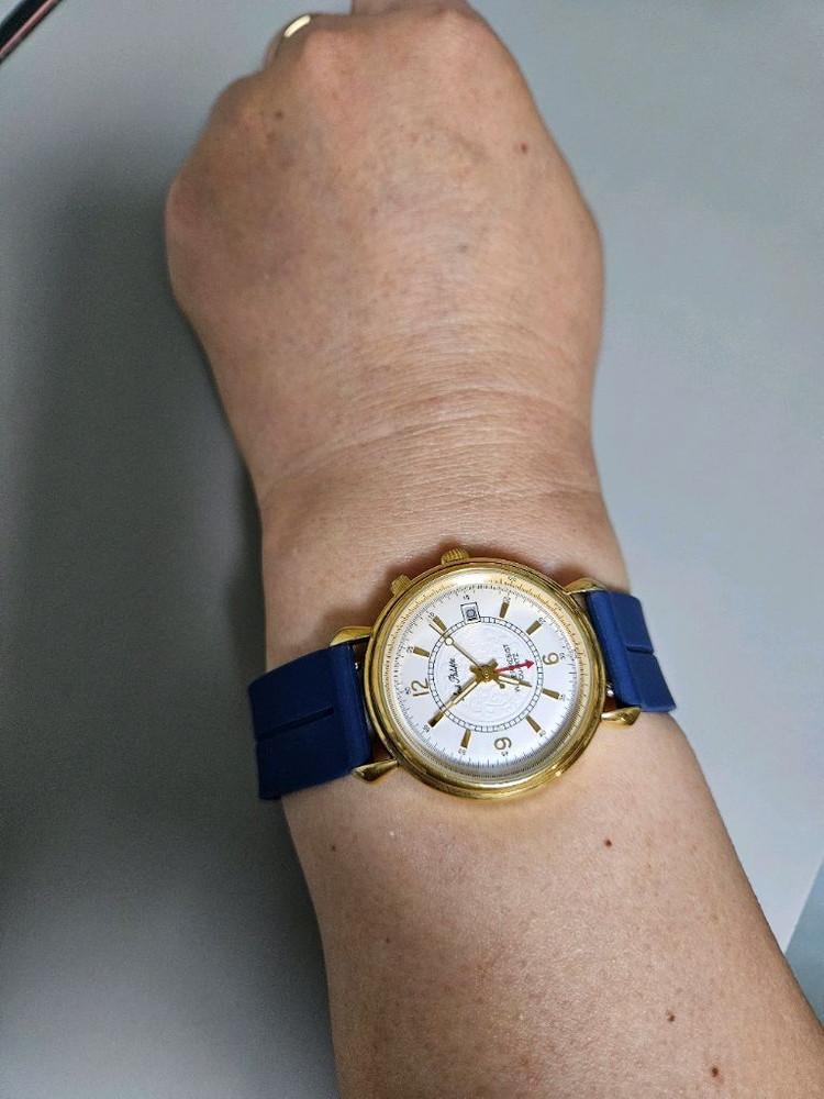 명품 루이필립 알람 남성 우레탄 시계 이미지