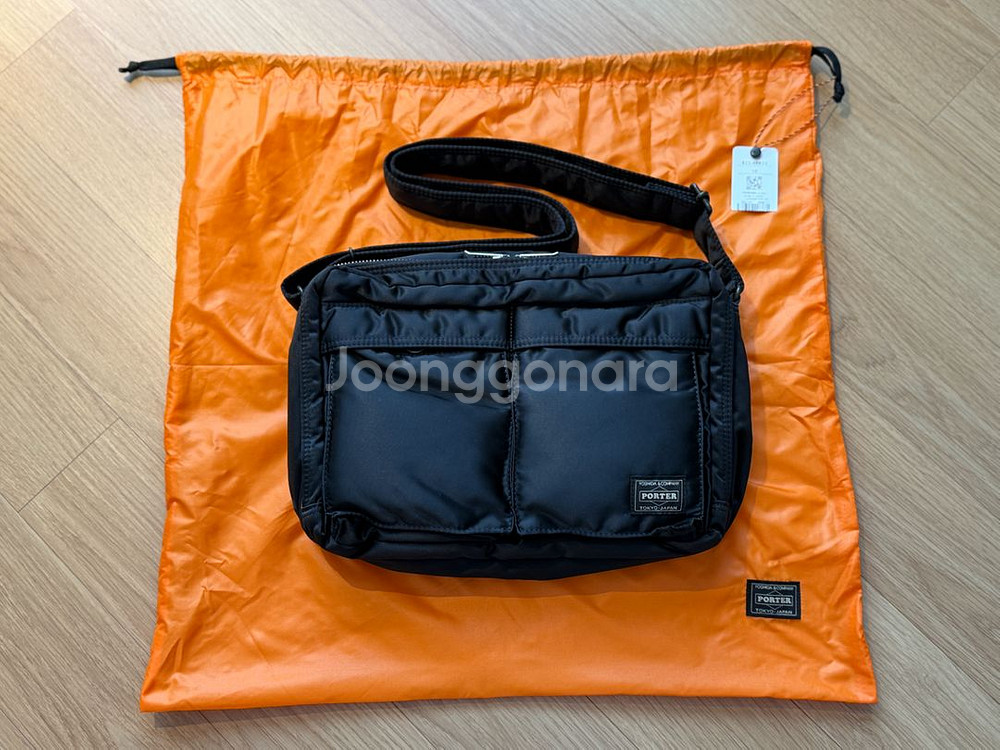 [새상품] 포터 뉴탱커 슬링백 W zip(L) 블랙 /--0