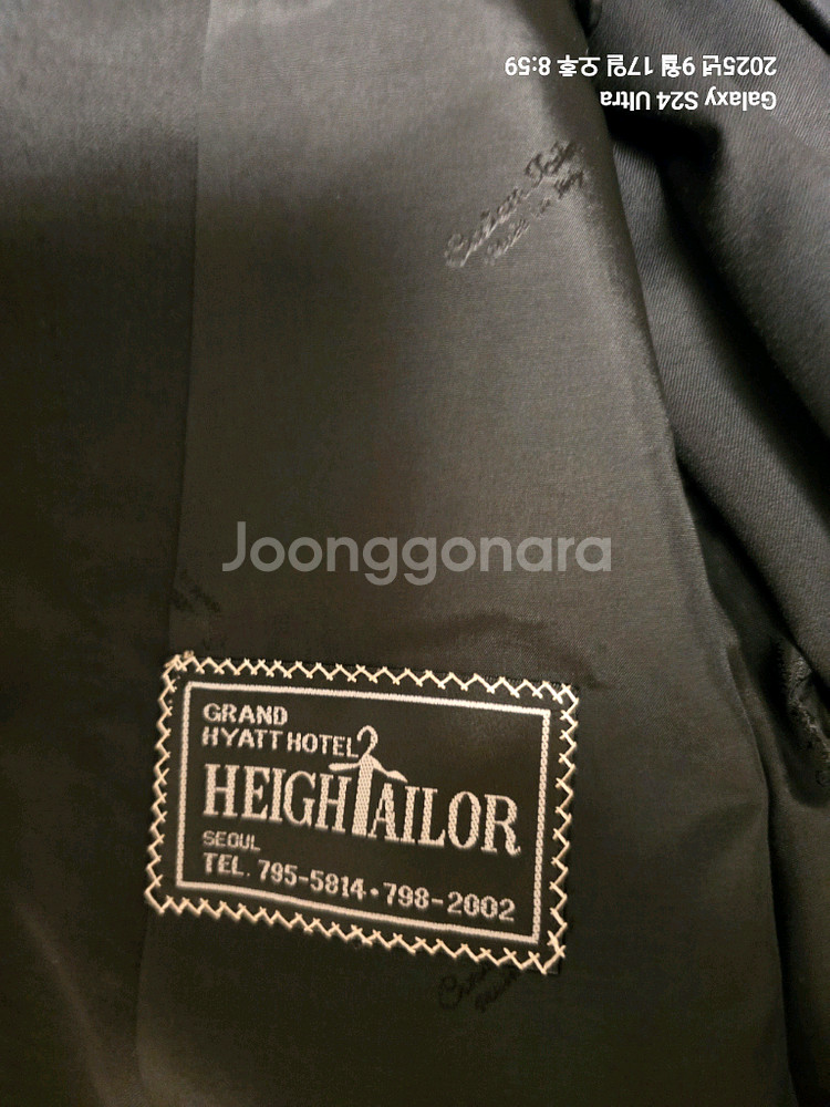 이탈리아 Ermeneglido Zegna 원단 남성정장--4