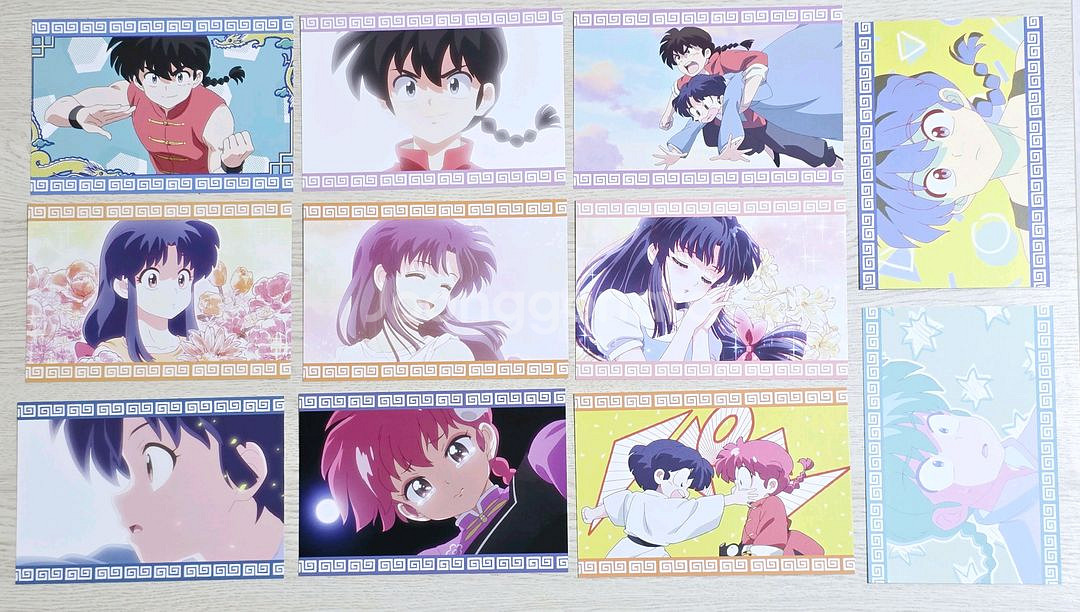 란마, 아카네 엽서 세트--0