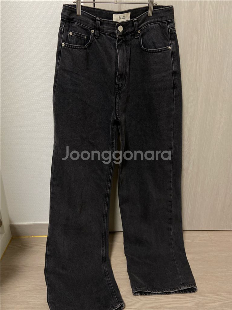 블루브릭 와이드데님 (dark gray) 1사이즈--3