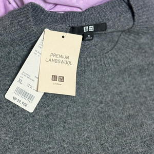 (새상품) 램스울 울100% 여성 크루넥 스웨터 XL