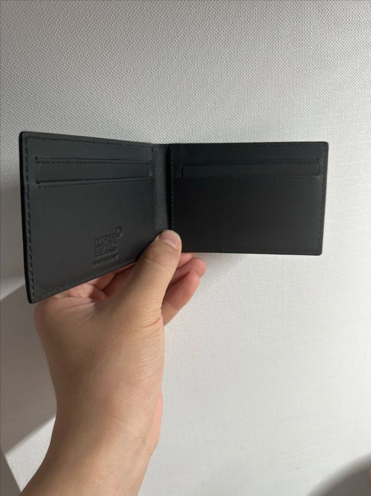 몽블랑 카드지갑 블랙 이미지