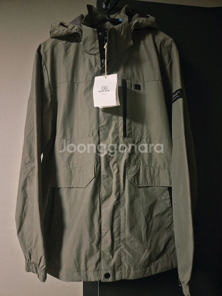 (새상품)코오롱 남성 춘추 바람막이 자켓--0