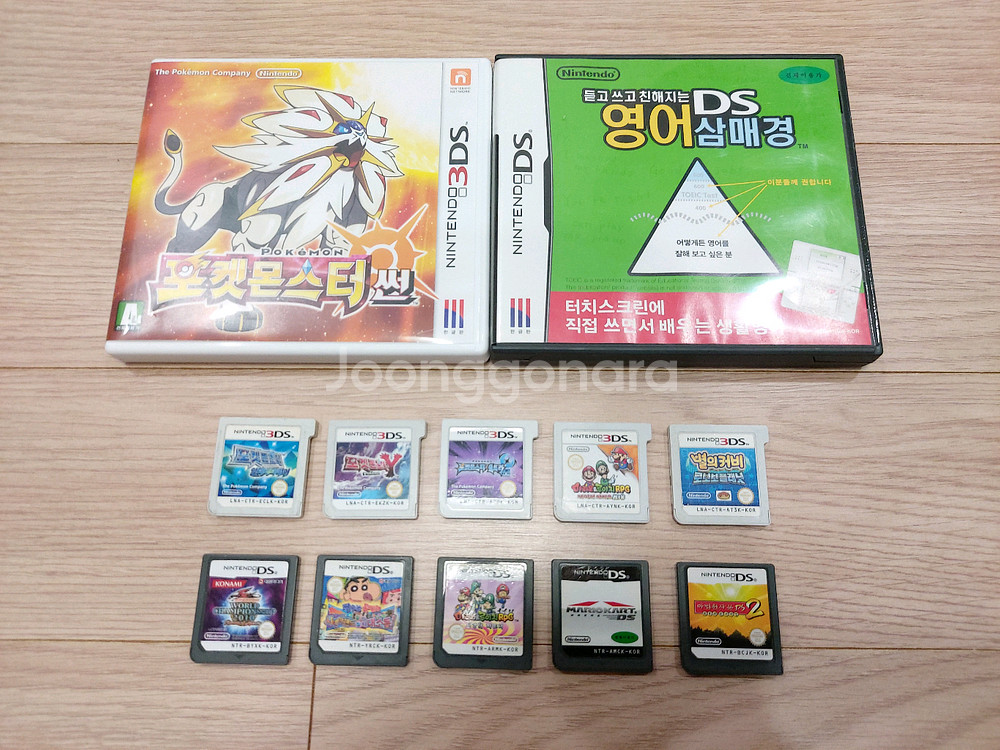 닌텐도 ds 3ds 게임 포켓몬스터 마리오카트--0