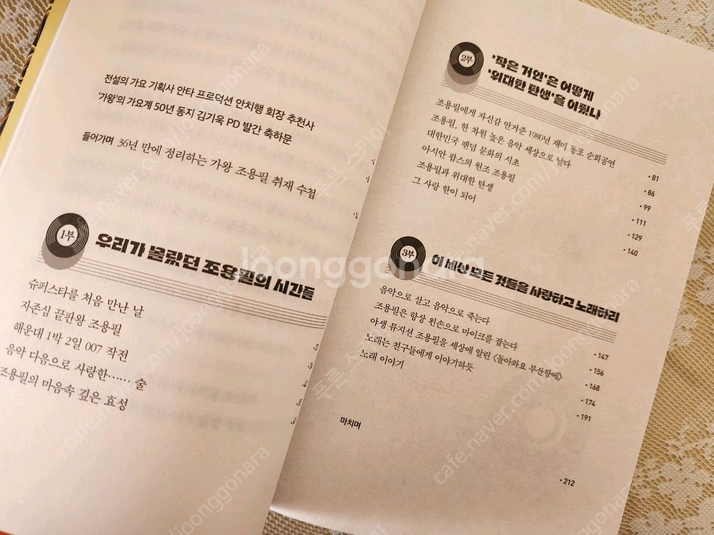 새상품 조용필 서적 2권--1