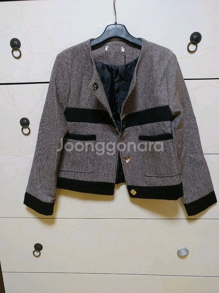 여성자켓M.미사용--5