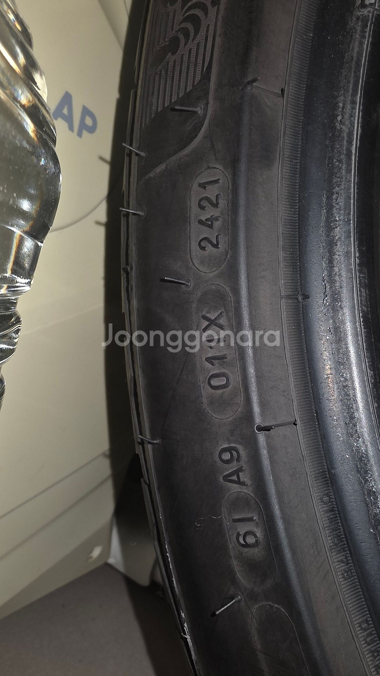 265 35 21 알핀5 윈터타이어 새것 2본 팝니다--1