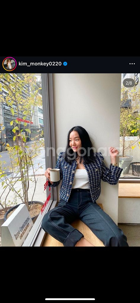 매니모어몽 set 트위드 한번 착용/M사이즈--2