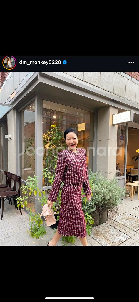 매니모어몽 set 트위드 한번 착용/M사이즈--3