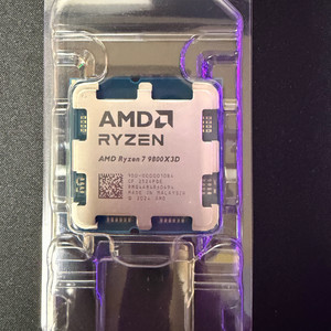 AMD 9800X3D 대원cts 미사용 새제품