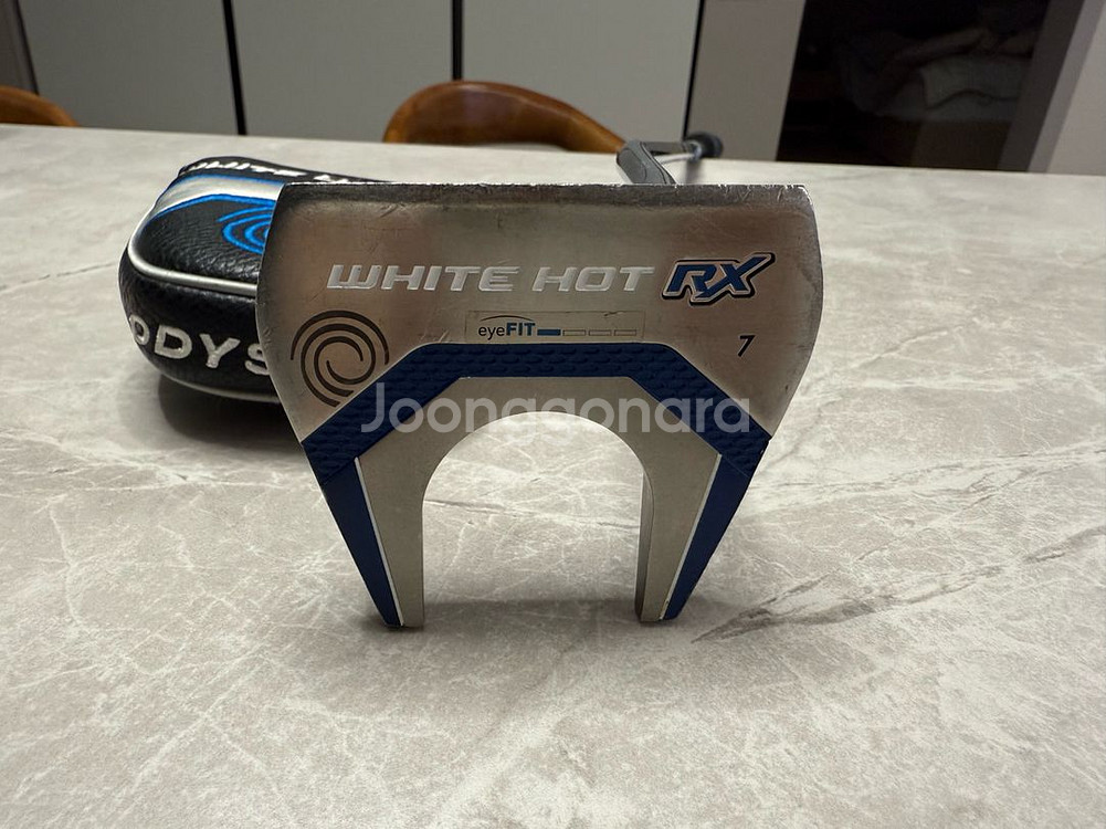 정품) 오딧세이 화이트 핫 RX 7 33인치 말렛 퍼터--0