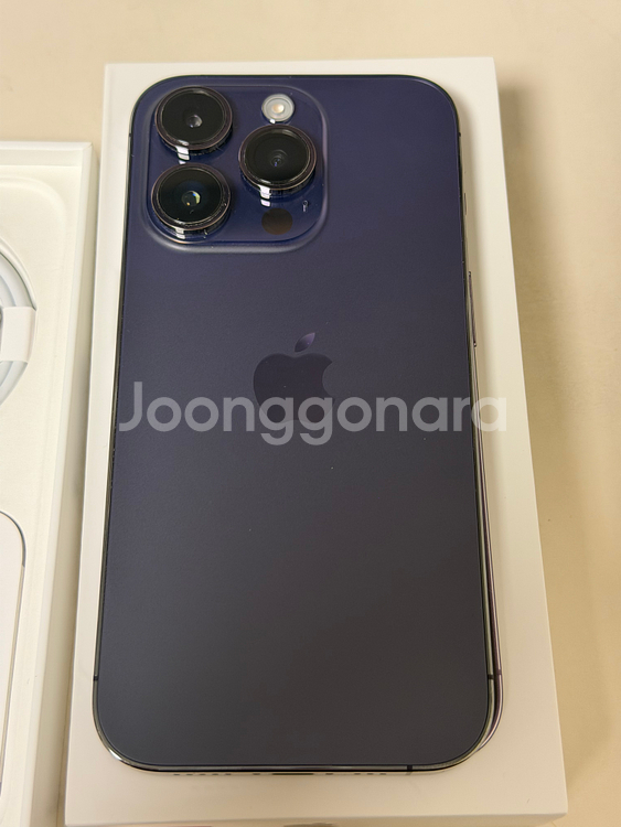 아이폰 14프로 128GB 딥 퍼플--2