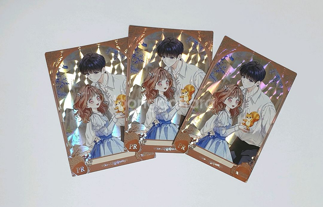 악당을 구하는 다람쥐가 되었다 한정 PR 컬렉팅카드판매--0