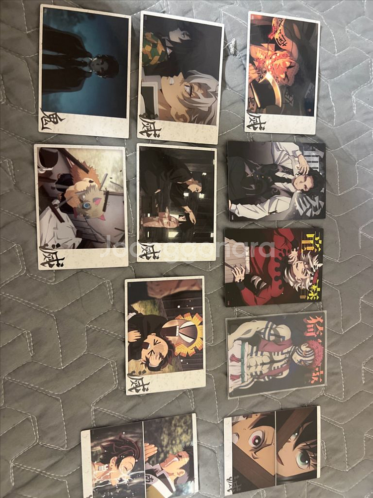 귀멸의 칼날 카드 일괄 판매(오니 프로필 3종)--0