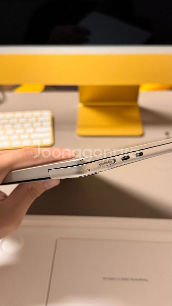 애플 맥북 에어 m2 13 실버--7