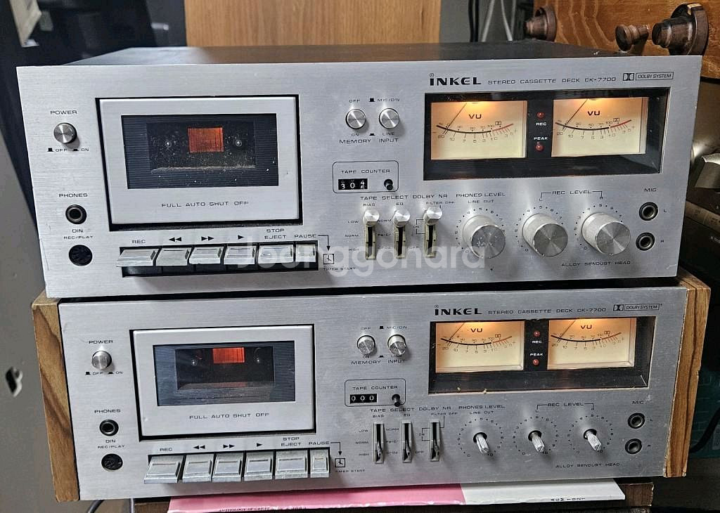 인켈ck-7700고장덱크2대--0